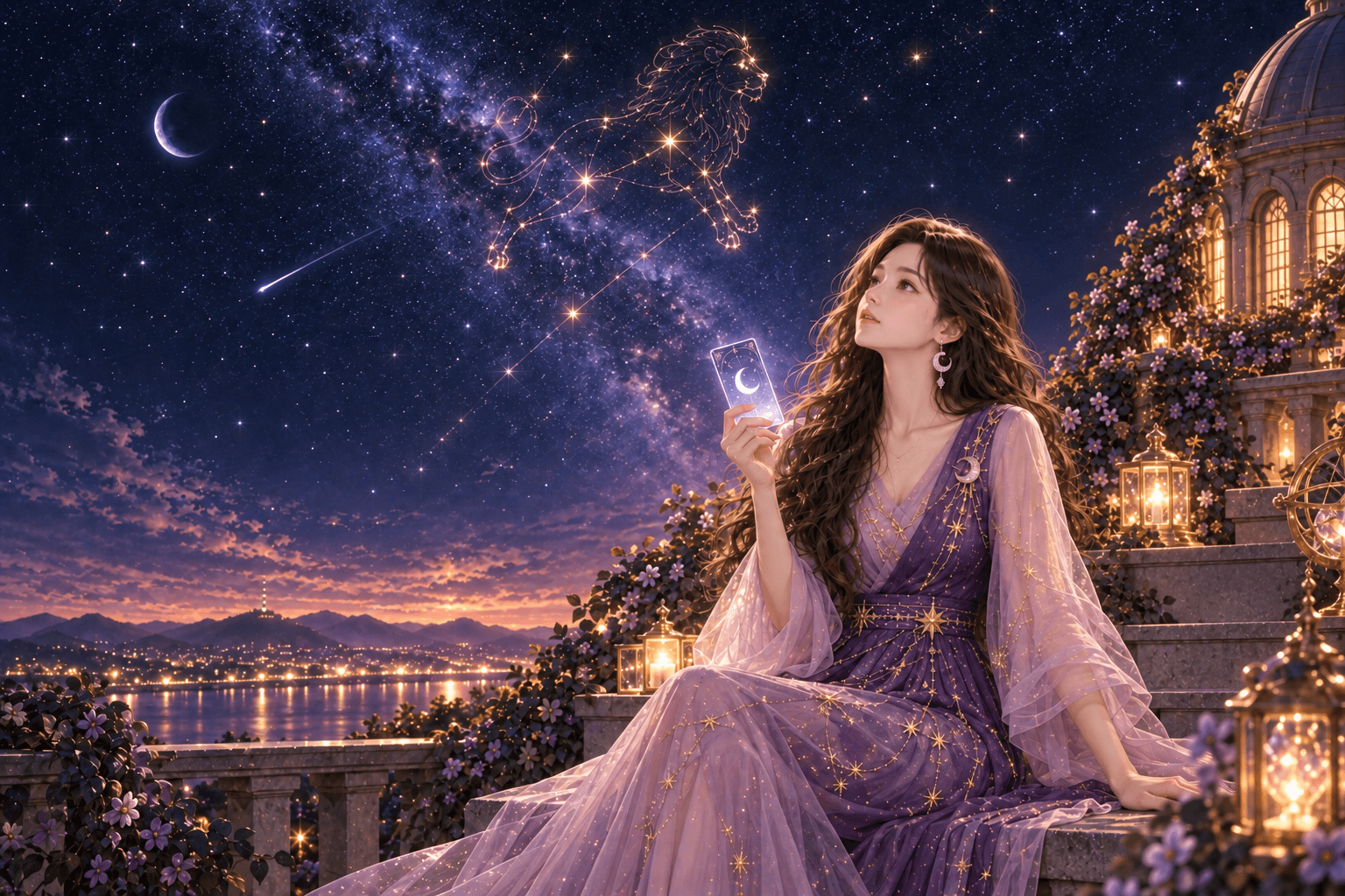 별빛을 바라보는 LUMI의 별자리 가이드